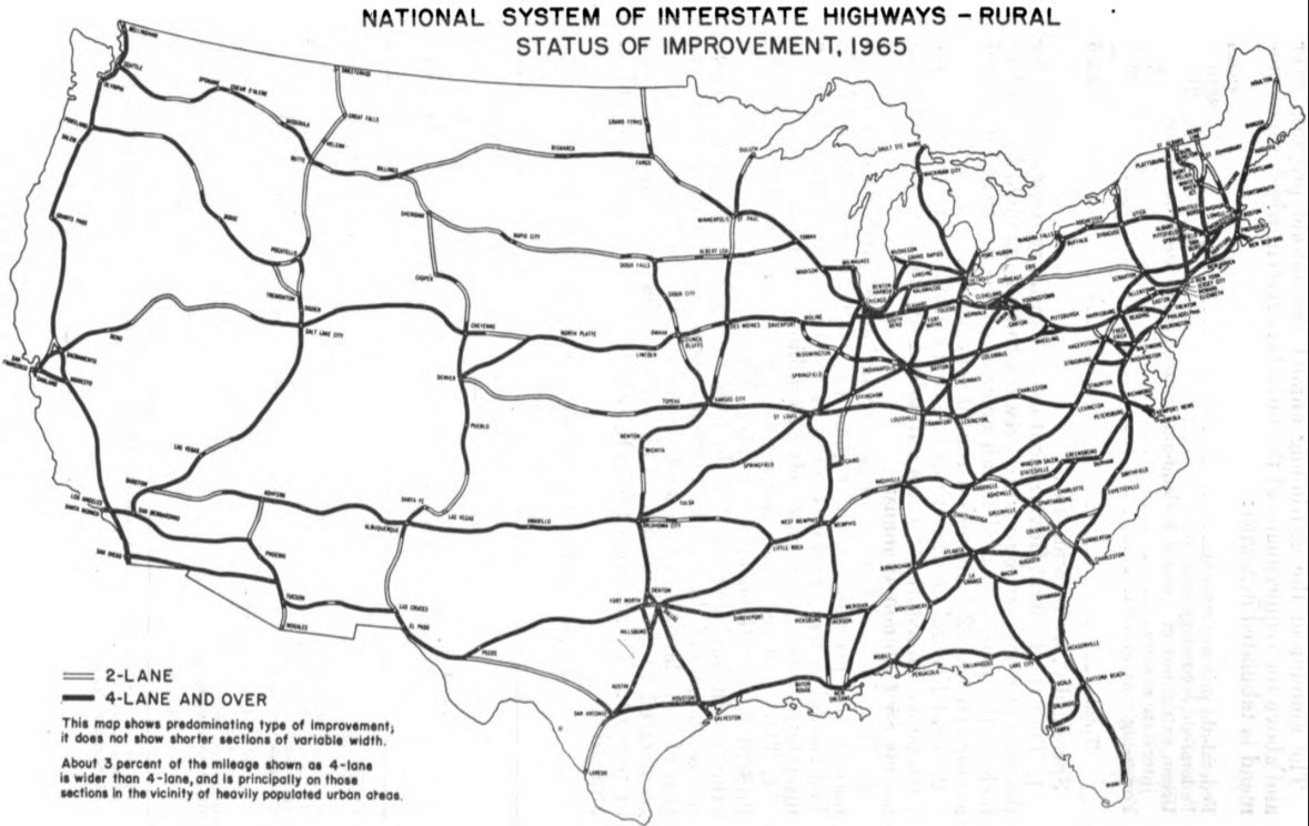 Bayou_Mac's tweet photo. 70 years ago today, America passed the road law that changed the map.

Today’s Bayou Mac Short is about the Federal-Aid Highway Act of 1956 — and why a highway is never just a highway.

It is farms, freight, small towns, storm evacuation, and policy poured in asphalt.

TikTok drops at 1 PM CT.

#BayouMacHistory #LouisianaHistory #RuralAmerica