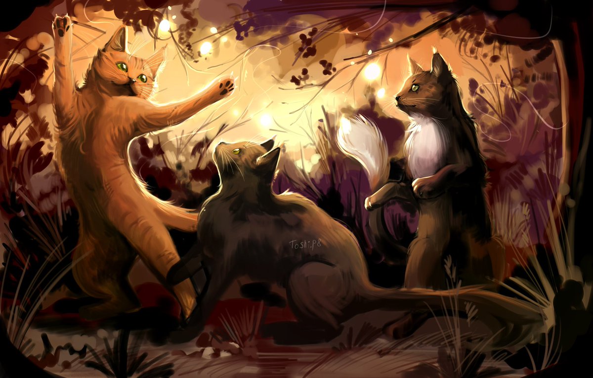 sunflw1r's tweet photo. warrior cats ok
#warriorcats #art #cat #funart https://t.co/4dmDh3AmO6