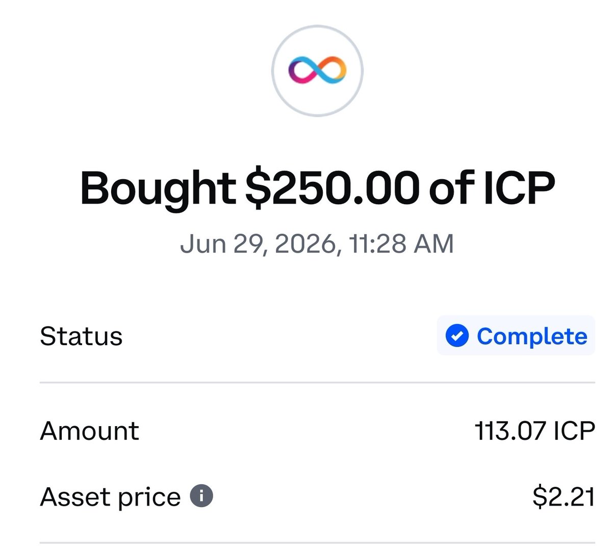 JackDeviation's tweet photo. I don't know what's happening in the crypto market.  I don't know why $ICP has been so overlook even when the network is making great progress.

I do know that the Internet Computer & all it's potential at a $1.2 Billion market cap is something I'll buy any day. 

I'm bullish on the future!