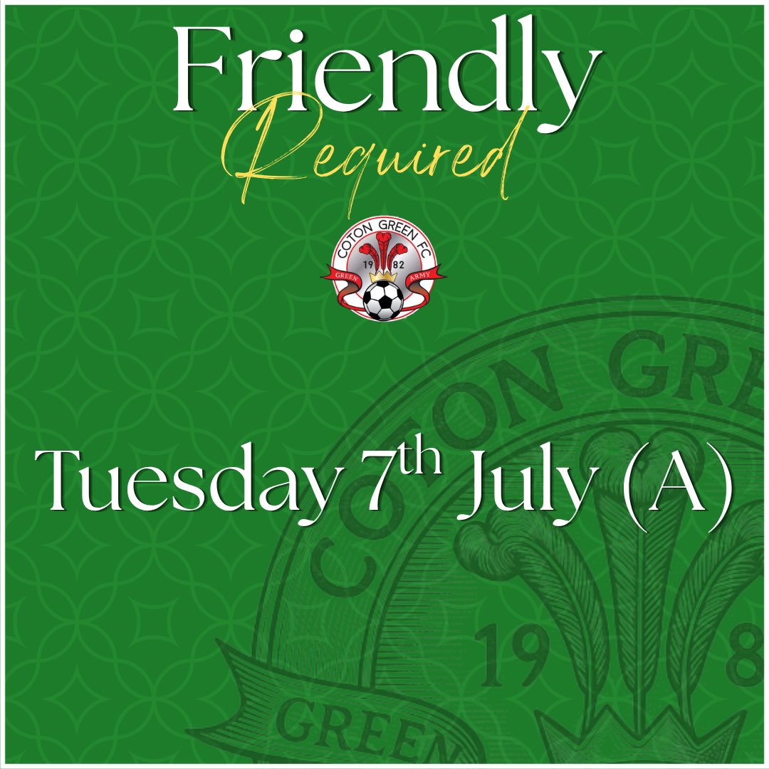 cotongreenfc tweet picture