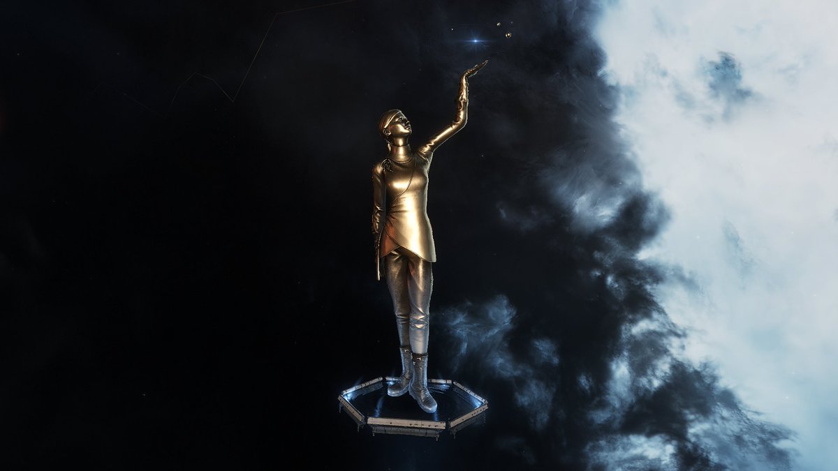 EveOnline's tweet photo. Titles and achievements allow you to flaunt your gameplay to everyone in New Eden!

Looking for a change of pace? Check out the various landmarks scattered across the universe to unlock the Historic Wanderer achievement. 

Looking for a bigger challenge? Make Katia Sae proud and unlock the Empire Exploration achievement by visiting every system owned by one of the four empires

What is your favorite landmark in EVE?

Shoutout to Rei Sheva Yamamoto for sharing their landmark progress on the EVE Discord!