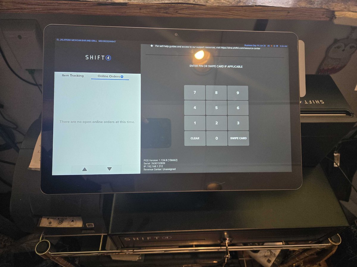 JohnnyC_Shift4's tweet photo. Things are heating up at El Jalapeno Mexican Bar and Grill! 🔥

We’ve officially upgraded your dining with a brand-new POS system: Shift4Dine! 💻🌮

 Faster ordering, seamless checkouts, and less time waiting for the bill—which means more time for extra guac. 🥑🍹✨ @Shift4 https://t.co/ozO1K9aCCr