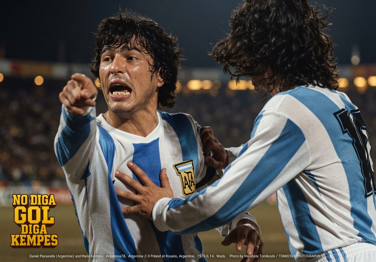 NDGDKempes's tweet photo. #DanielPassarella &amp; #MarioKempes [Argentina]
Junio 14 de 1978 | Argentina 2 v. Polonia 0. 
#CopaMundialFIFA  1⃣9⃣7⃣8⃣
En el estadio #GigantedeArroyito [ Rosario ] https://t.co/w0NIXcvn1O