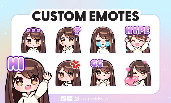 zararose0725726's tweet photo. β¨ Cute custom emotes made just for your stream! Perfect for Twitch, Discord and VTubers. DM to order yours! ππ¨
Reference to web
#CustomEmotes #TwitchEmotes #DiscordEmotes #KickStreamer #VTuber #PNGTuber https://t.co/YcklGHhC54