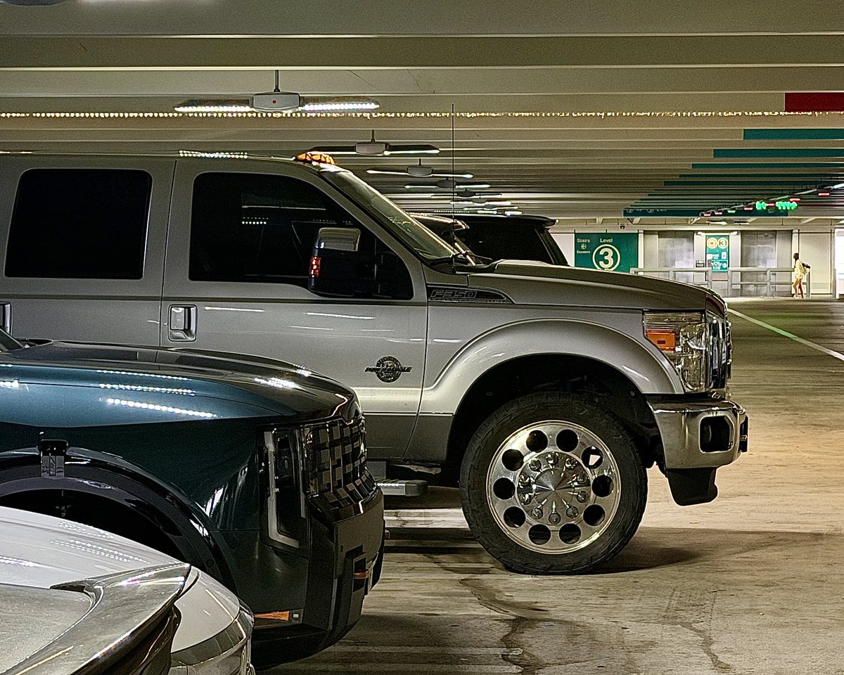 stevewright64's tweet photo. Miami people are the most selfish on earth: example 999. Space marked “compact cars only.” But taken by a monstrosity that sticks out halfway into driving lane &amp; is half inch from the doors of adjacent cars. Dozens of open spaces for large cars nearby. @becauseMiami #BecauseMiami https://t.co/IiWnKgw3QX