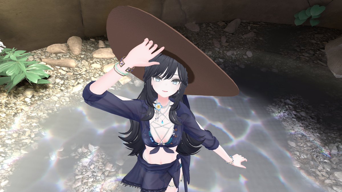 96021nora's tweet photo. 終於穿上泳裝了......
改模盡力了🥲
#Demicrown #VesperaVR
#Sevil #セヴィル #VRChat #VRChatPhotography https://t.co/80LpLsMUGx