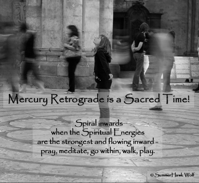 SummerHawkWolf's tweet photo. Mercury Retrograde begins Mon June 29 through Thu July 23.
Mercury Retrograde🪐 is a Sacred Time! 
Most people groan when Mercury is in retrograde and think that because the world work is difficult they stop doing their Spiritual Work.
 
#energywork
#introspection https://t.co/hdyizAYXYK
