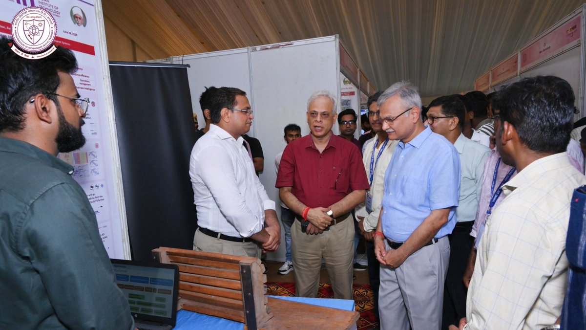 IITBHU_Varanasi's tweet photo. Leading the charge in R&D: IIT (BHU), Varanasi celebrates 89 patents this year.

Groundbreaking research is the cornerstone of institutional greatness. At Institute Day-2026 "Utthaan", we proudly felicitated 69 faculty members for securing 89 patents in 2025-26.

We also honored top innovators across Agritech, Deep Tech, and Startups, cementing our role as a global hub for technological advancement.

#IITBHU #Utthaan2026 #Utthaan_iitbhu #InstituteDay