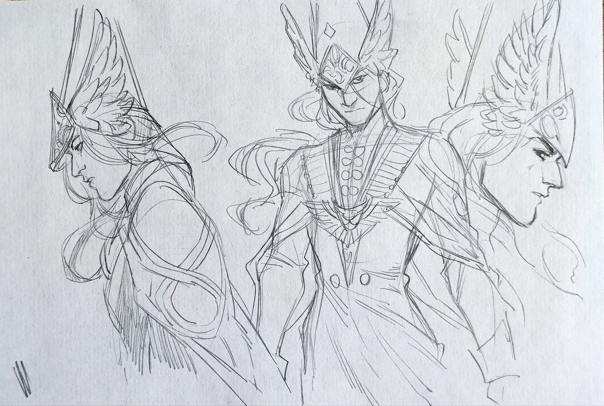 KaySD999's tweet photo. Warm up sketches
#Δ帽子  #witchhatatelier https://t.co/B3DLvtL5iM