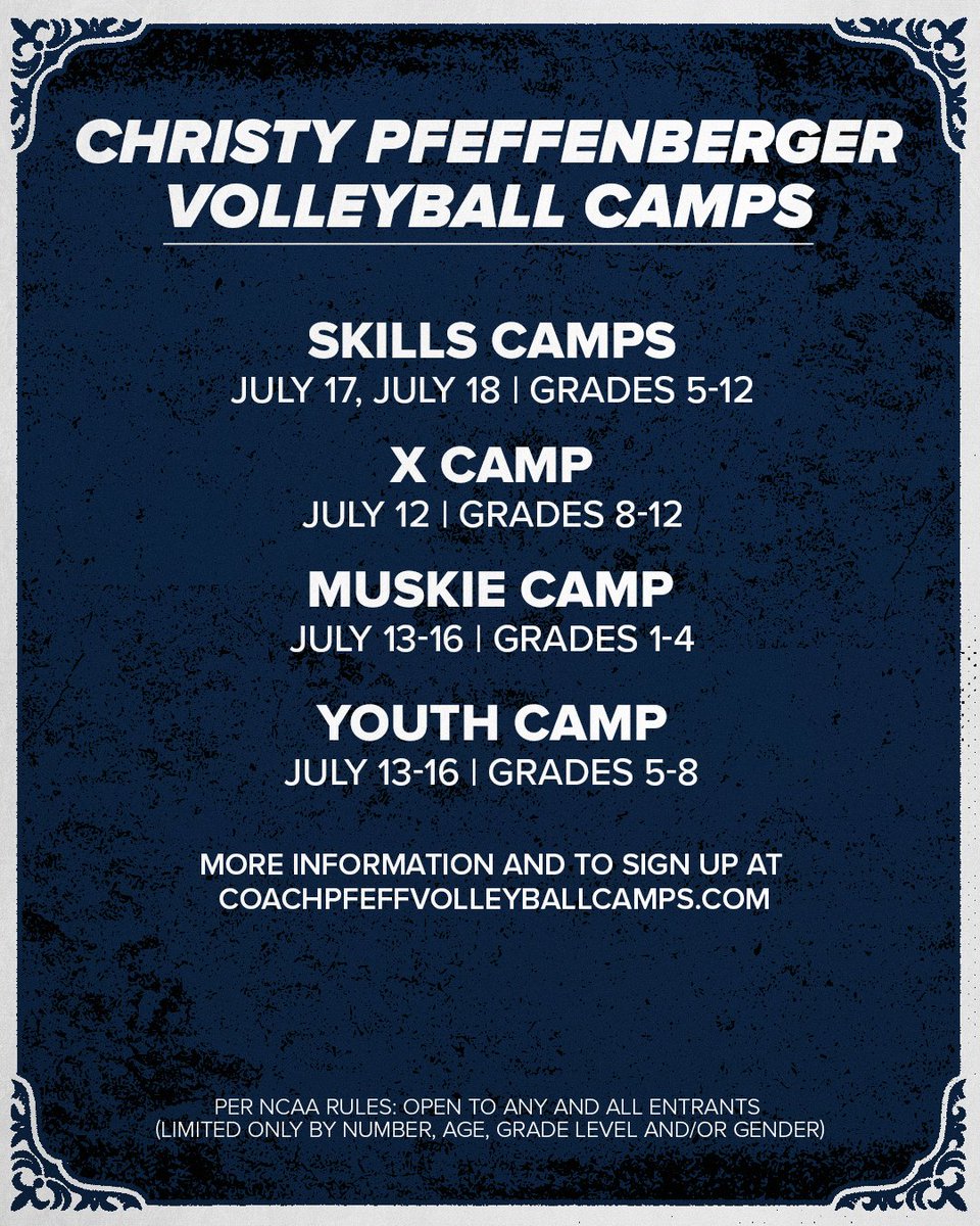 XavierVBALL's tweet photo. Limited spots remain for our July camps!
Sign up now at https://t.co/PcaiSLOxZi
#LetsGoX https://t.co/gqwWAvSgs7