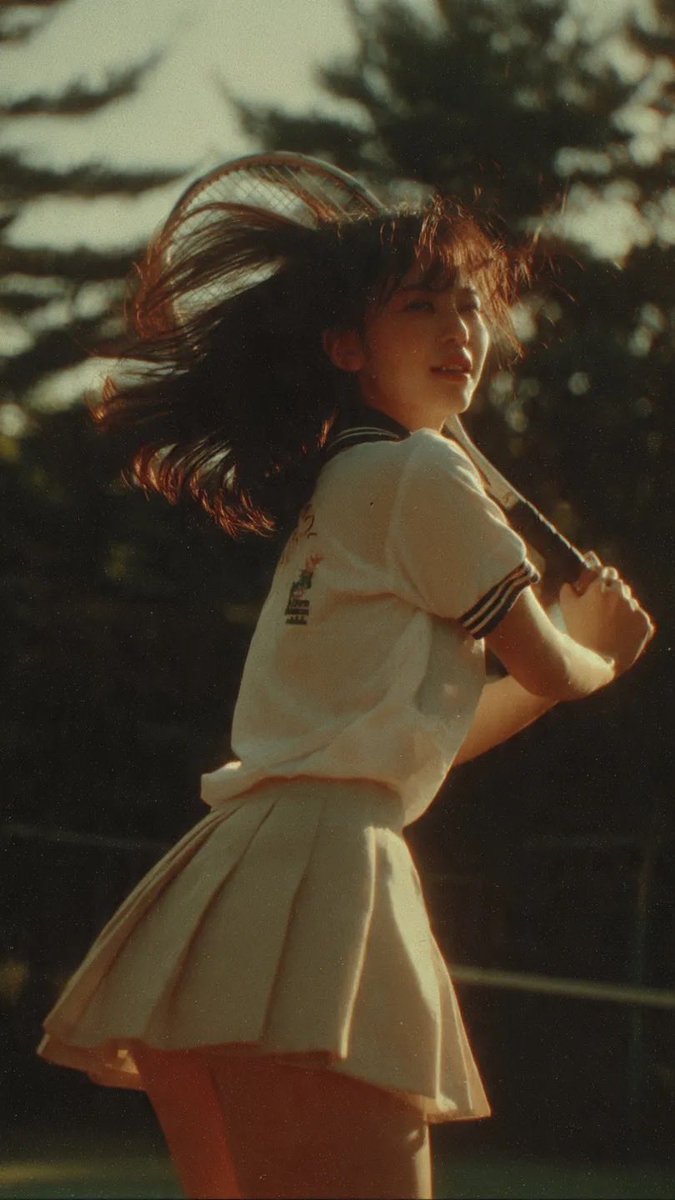 90s Japanese Film Tennis Match