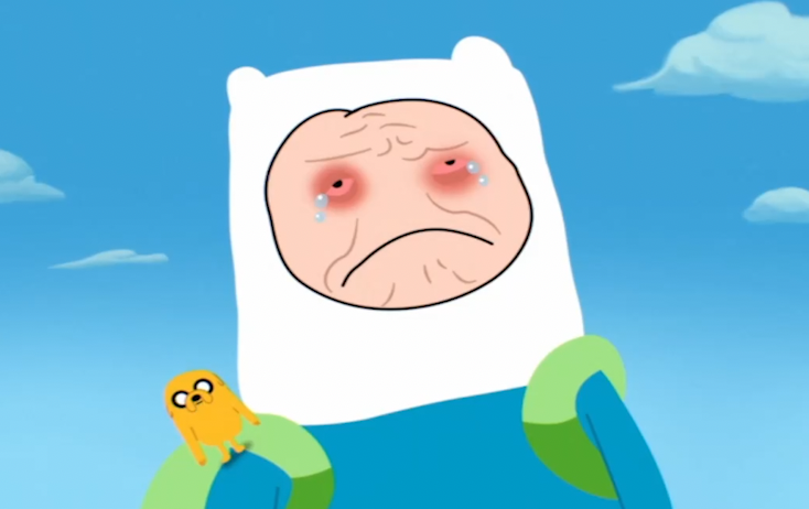 Le_Unorthodox's tweet photo. Some of the faces in these Adventure Time Side Quests episodes are killing me man lmfao https://t.co/VffRVL25t6