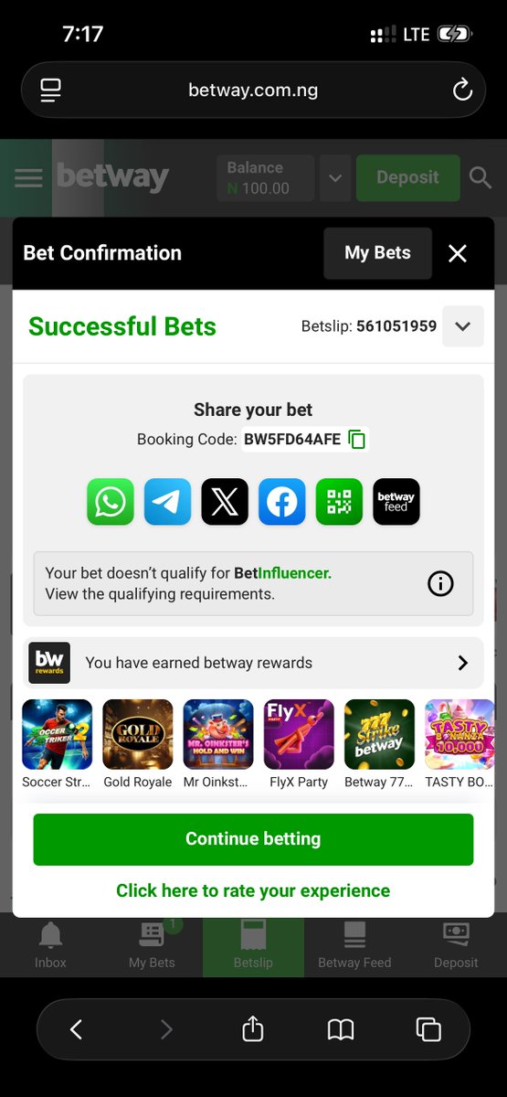 kiopat_rick's tweet photo. @DONJAZZY @Betway_Nigeria Done boss @DONJAZZY 🙌🏾
I don bet too, @Betway_Nigeria 
Betway ID: 2348063655985 https://t.co/Dhh2xkx6RK