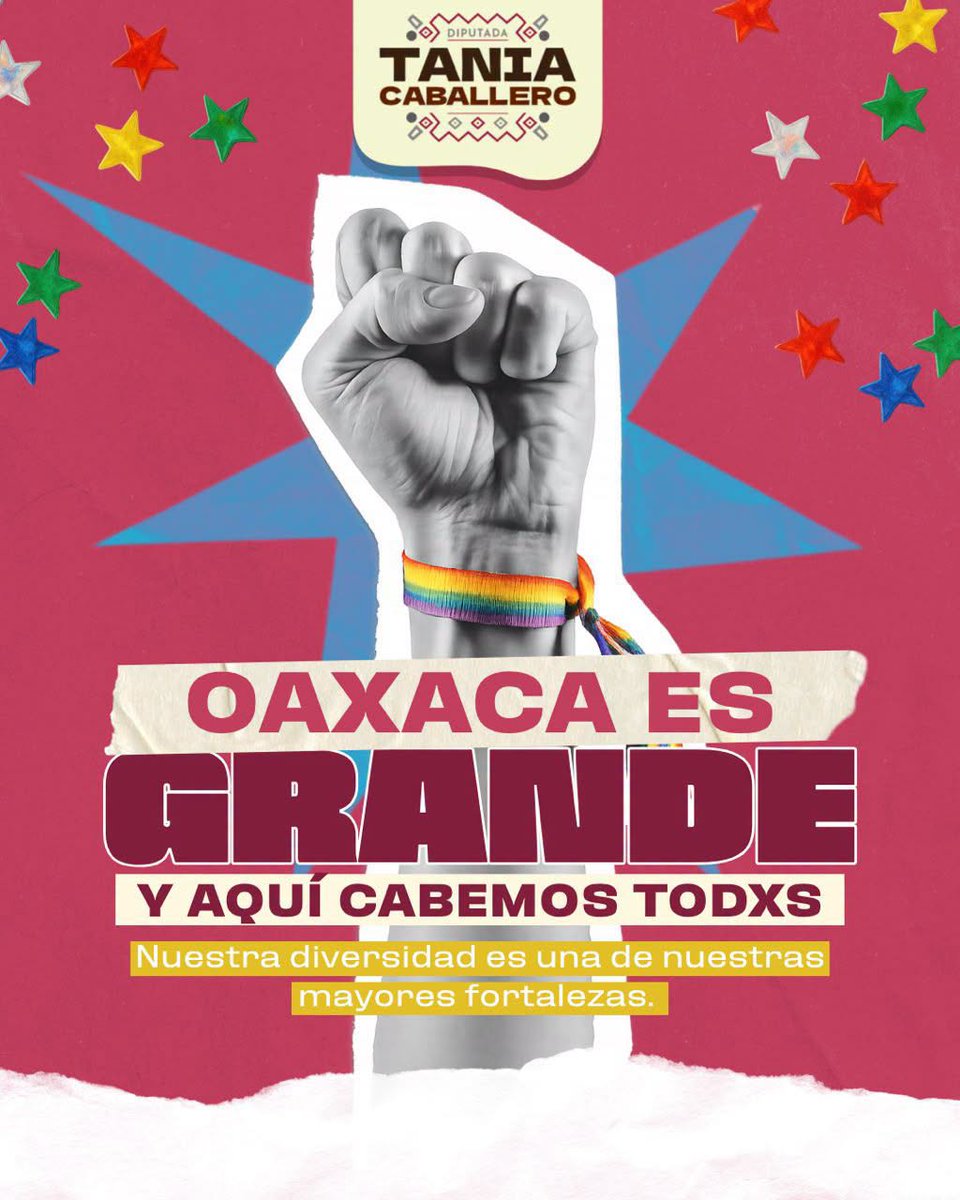 Imagen_Oax's tweet photo. La diputada @TaniaCaballeroN destacó que la diversidad no divide, sino que enriquece. Asimismo, señaló que construir un Oaxaca más justo también significa promover el respeto, la empatía y la igualdad para todas las personas.

#diversidad #ComparteConOrgullo https://t.co/tKKL0aN7zO