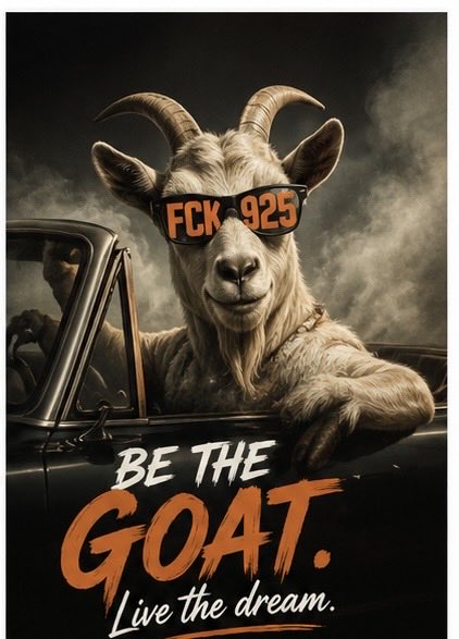 0xnoWRS's tweet photo. 🐐 Legends aren’t born overnight.
They survive a full cycle.

1 year old.
Previous ATH: $8M.
Now the GOAT is warming up again.

BE THE GOAT. LIVE THE DREAM.

#FCK925 • solana:EbFogghDYCPxg8NDzWJXyJMykNVjfLLgm1o3h7H7pump • @fck925coin
CA: $FCK925 https://t.co/Gj4VE7lnxs