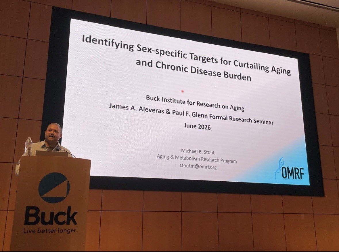 Buck Institute tweet media