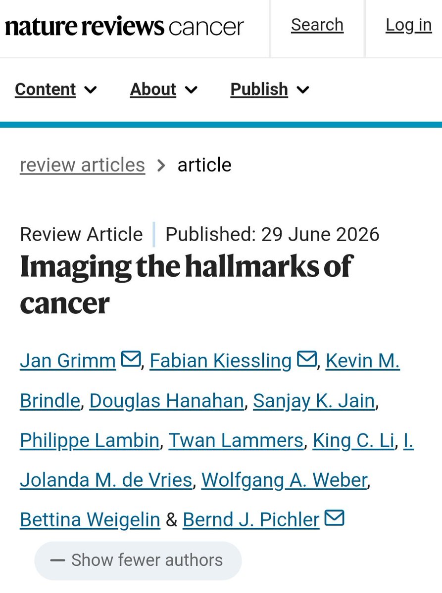 dr_yakupergun's tweet photo. Imaging the hallmarks of cancer

https://t.co/NdURTgmnZS https://t.co/qvHx585y2r
