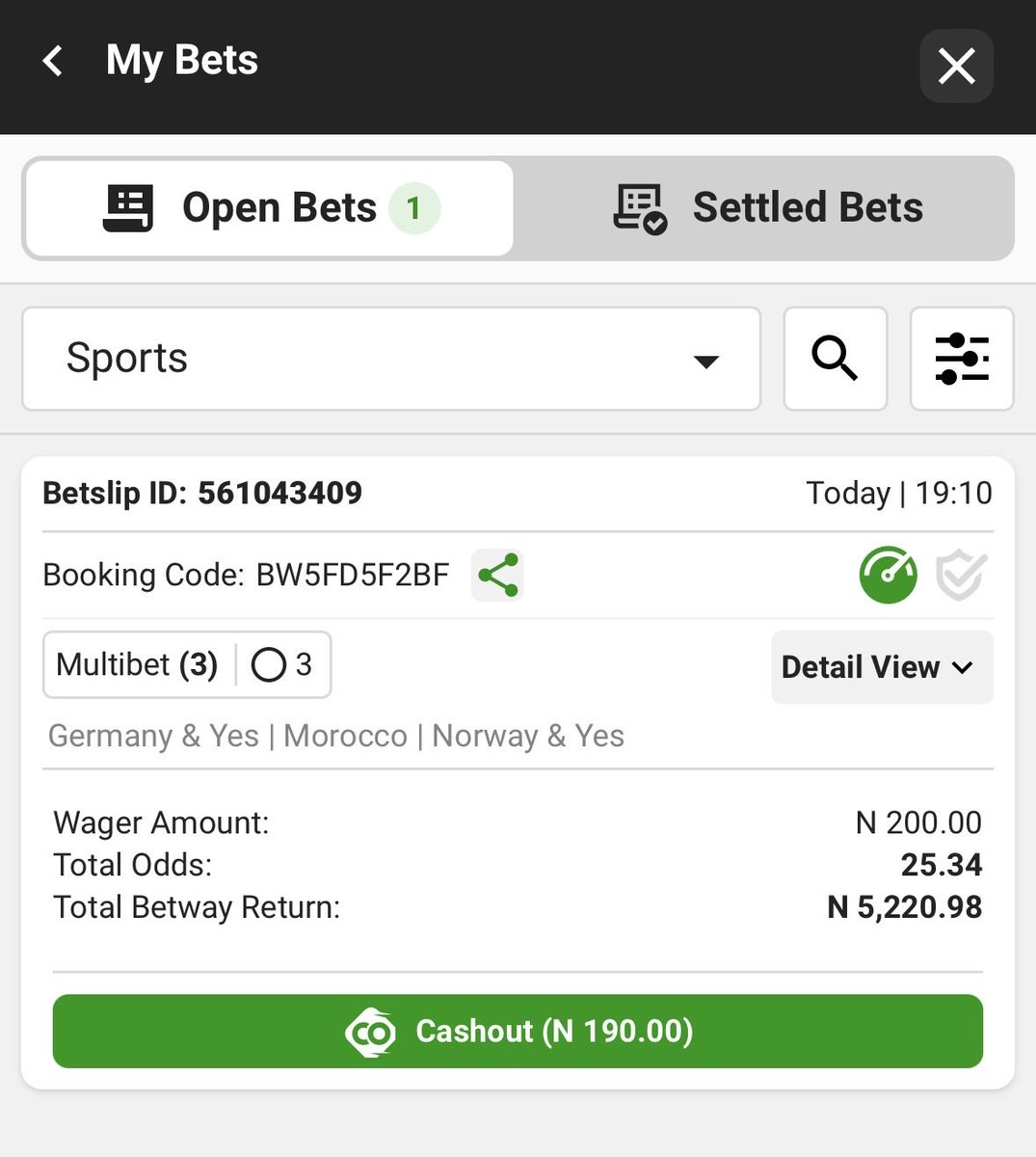 EricdeGreat1's tweet photo. @DONJAZZY @Betway_Nigeria Betway ID: 2348160655514 https://t.co/6aKGiYsv1B