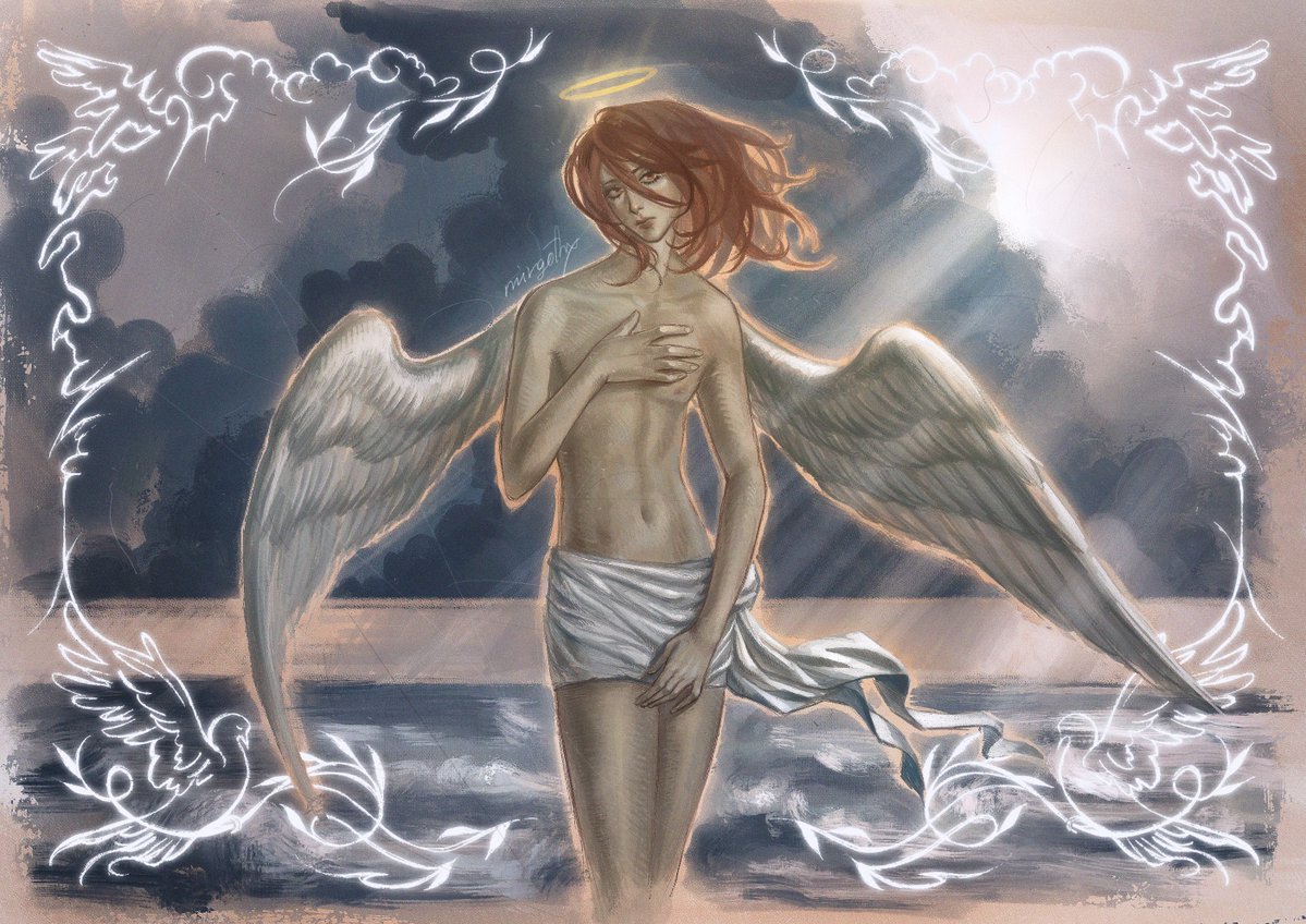 mirgothx's tweet photo. “in the land of gods and monsters he was an angel”
#angeldevil #csmfanart #天使の悪魔 #csm https://t.co/MpQPw50sGv