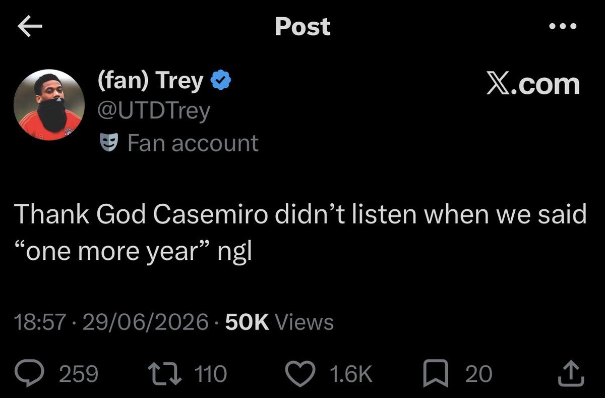 CK_Tipster's tweet photo. @UTDTrey This you 20 minutes ago? https://t.co/7UJCRuycZb