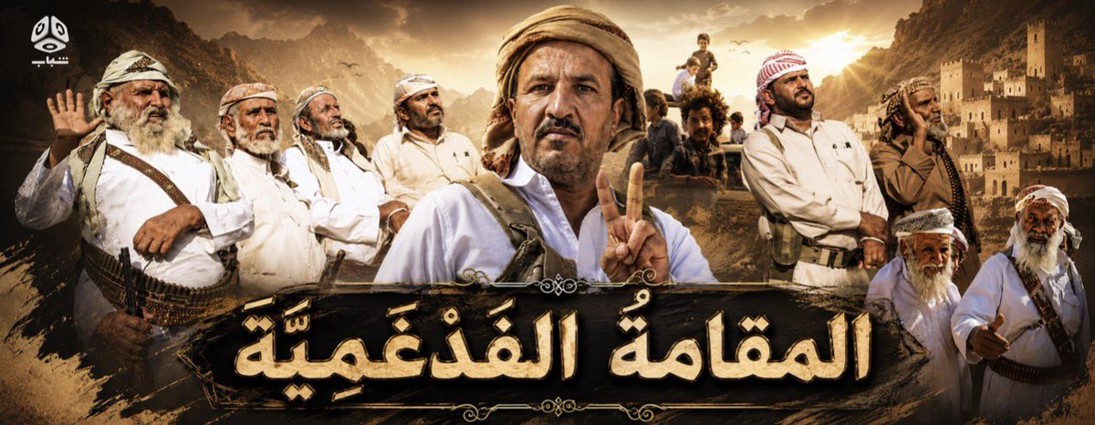 tajalsserosman's tweet photo. المقامة الفدغمية

حدثنا أبو حيان، قال :
حين جر النهار ذيوله وأرخى الليل سدوله بتُّ أسامر النجوم الزواهر، وأستنطق الفلك الدائر، أرقب الثريا إذا هوت، والمجرة إذا انزوت، وأجتني من أفواه الكواكب أخبار الأمم، وأستدر من أفلاك السماء غرائب الحكم، حتى هتف بي هاتف من أفق الجنوب، وقال: يا أبا حيان، إن بأرض اليمن أحاديث لو سمعتها الصخور لتصدعت، ولو عقلتها البحار لتراجعت، ولو وعتها العرب لاتخذتها مفخرة الدهور ،

فقلت : هات .. فإن النفس إلى مآثر الكرام نزاعة، وإلى أخبار ذوي النجدة طماعة فقال :
كانت في سالف العهد والزمن، عقيلة من وراء شط العرب، نبتت في منبت العز والشرف، حتى إذا نكبت بلادها الخطوب، وحفت بجنابها الكروب، طوت القفار، ويممت وجهها شطر اليمن، تبتغي حرزا من الضيم، وملاذا من غوائل الزمن ، فحلّت بساحة سيد من ساداتها يقال له صالح الحميري، سليل الملوك الأقيال، ووارث مجد التبابعة فبوأها من الكرامة أعلى منازلها، وألبسها من العزة أفخر حللها، وأدار عليها من الأمن سورا لا يتسور، وحصنا لا يقتحم، حتى كانت في جواره كالدرة المصونة في أصداف البحار، وكالبيضة المكنونة تحت جناح العقاب، لا تمتد إليها يد باغ، ولا يطمع فيها طرف طامع، ولا يطرق سمعها إلا ما يسر، ولا يقع بصرها إلا على جميل الأثر.

ثم لما انقضت أيام صالح، وانصرمت لياليه، نبغت من جحورها عصابة مارقة وشراذم لعهود الدين والعرب فارقة، طغام جبلوا على الختر والنكيفة، وأشربت نفوسهم الأخلاق الخبيثة، كرعوا طباعهم من أوحال فارس واستبدلوا بأنفة العرب ذلة الأعاجم،
فاقتحموا منزلها الرحيب، وأورثوا قلب الحرة النحيب، ثم وثبوا على تلك العقيلة الغريرة، وثبة الضباع على المهاة الكسيرة، وقادوها قياد الذليل المستضعف، وساقوها سوق الأسير المستعطف، فكبلوا منها معاصم الحلي والغلاصم، وغلو تلك البنان النواعم، 

فلما استبد بها الوجل، وأسلمتها الصروف إلى أسوأ بدل؛ أقبلت تتهادى في مشية المكروب، وتستدر بواكف دمعها المذؤوب، فما أناخت ركابها إلا بمضارب ( دهم الحمرا ) أسود الشرى ،ووقفت بين يدي زعيمها فدغم المبجل؛ وهو غيث إذا استسقي أغدق، وليث إذا استنهض صدق، وسيف إذا سل لم يغمد حتى يبرد بالثأر.

فحبست الأنفاس خطوها، وشخصت الأحداق تلتمس شجوها حتى إذا ساد الخيمة صمت رهيب، وتغشى الوجوه وجوم مهيب إذ نزعت بيمينها ماضي الشفرة، وعيناها تقدحان بشرار الحسرة، ثم جزت ضفائرها مجدولة كحبال العز المنيع، مضمومة بطيب المسك والعنبر الصنيع، كانت لخدرها الأسمى هيبة وسترا، ولعفافها الأسنى تاجا وفخرا.
فألقتهما في صدر خيمة الأكرمين، وأذرتها بين يدي شيخها بقلب حزين؛ 

وصاحت بصوت يفلق الصخر : وا غوثاه يا ربيع الجود، ويا حامي الحمى والعهود! طرقت بابك يا ابن الأكارم، فهل للحرة حام من المظالم؟

قال أبو حيان: فوالله ما  أتمت نفثتها، حتى استشاط فدغم غضبا، وتأججت أحشاؤه لهبا؛ فلم يقم حتى قذف بالقعود، وهب هبوب العاصف الرؤود، ثم قال : لبيك يا عقيلة المحامد، وربيعَ الوفد والوافد ، والله لا تضامين وفينا عرقٌ ينابض، أو حسام للضيم يناقض؛ فإما أن نثني عنكِ عادية الأوغاد، أو نثوي دونك في الوهاد.

فلما علمت الفئة الباغية بغضبته، غدرت به في مكمنه، ونقضت أمانه، وأخذوه وربيعته على حين غرة، يقاسيان مرارة الإسار، ويصطليان بحر الأسى وراء الأستار؛ في ليالٍ كأن نجومها جمر، وأيام كأن شمسها كرب، فما وهنت لهما همة، ولا انكسرت لهما عزيمة، حتى أتاح الله لهما فرجا لم يكن في الحسبان، فخرجا من ضيق الأسر خروج النور من الظلمات.

حتى إذا أبصر مضارب قومه، تنفس الصعداء، وعلم أن وراء تلك الخيام قلوبا لا تعرف المذلة، ولا ترضى أن تخفر الذمم.
فنزل بساحتهم نزول من أثقلته الرزايا ولم تكسر عزيمته، وأضنته الخطوب ولم تذهب مروءته، ففعل فعل (ذي  الجوشن) حين سقطت عمامته، فخلع العمامة عن هامته، وألقاها بين أيدي قومه وقال :
يا معشر العرب أتدرون ما هذه؟
قالوا : عمامة سيدنا وعلامة مجدنا.
قال: بل هي ذمام قد خُفر، وجوار قد نكث، وحُرمة قد انتهكت، فإن كان لي قوم كما كان للصميل بن حاتم قوم، فليقيموا هذه العمامة، كما أقامها أولئك

ثم أطرق هنيهة، وقد أخذت العبرة بمجامع قلبه، وقال: وما العمائم إلا رموز المكارم، فإذا مالت قامت معها الهمم، وإذا سقطت نهضت لها الأمم، وإنما تنكسر العمامة إذا انكسرت النفوس، وتستقيم إذا استقامت الرؤوس.
فإن كانت لكم بقية من مروءة فارفعوها بأيديكم، وإن ماتت النخوة في صدوركم فدعوها حيث سقطت، 

فما أتم قوله حتى تنادى الغيارى لعظيم الخطب، واستشاطت الأسود في الآجام لإزاحة الكرب، فأقبلت قبائل دهم المجيدة، ومن لف لفهم من العرب الأقحاح العتيدة، كالسيل الآتي حين ينحدر، أو العارض السني حين ينفجر ، قد عزموا أن يطيروا فوق هام الطغاة أبابيل الشرر، أو يسقوهم غب الفعال ماء السقر. 
1️⃣ يتبع 2️⃣ 👇🏻