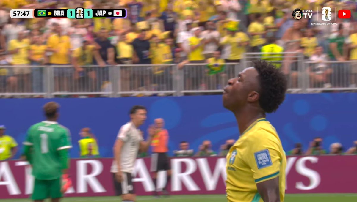 CentralDoBrega's tweet photo. MEU DEUS DO CÉU

AZSDFUSAZDHFUSDHFGFUSDGNJSDFGSD

VINÍCIUS JR QUASE MARCA UM GOL HISTÓRICO

ERA A VIRADA https://t.co/M3gzlpVCLE
