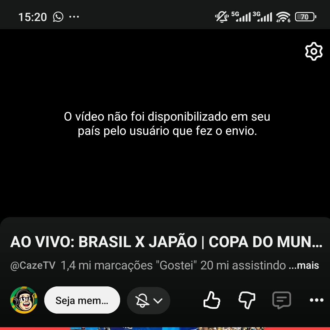 DeehMagni's tweet photo. @CazeTVOficial  o segundo tempo não consigo assistir pq? https://t.co/O701VvJ6a3