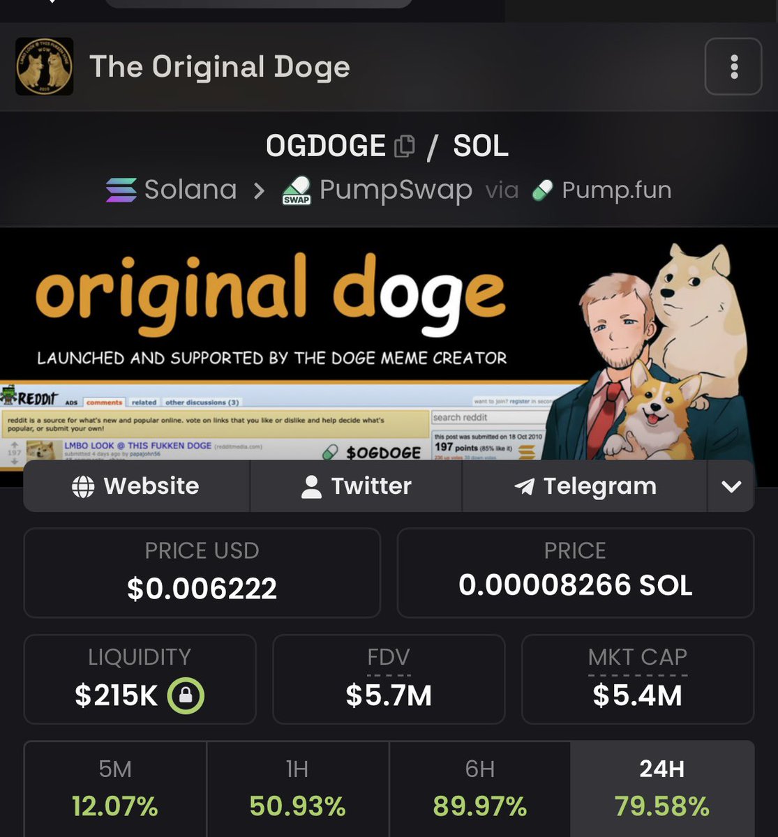0xCryptoshi's tweet photo. @theunipcs Have you checked the OgDoge charts today?

If not you might want to 👀 https://t.co/aVEENjJHCt