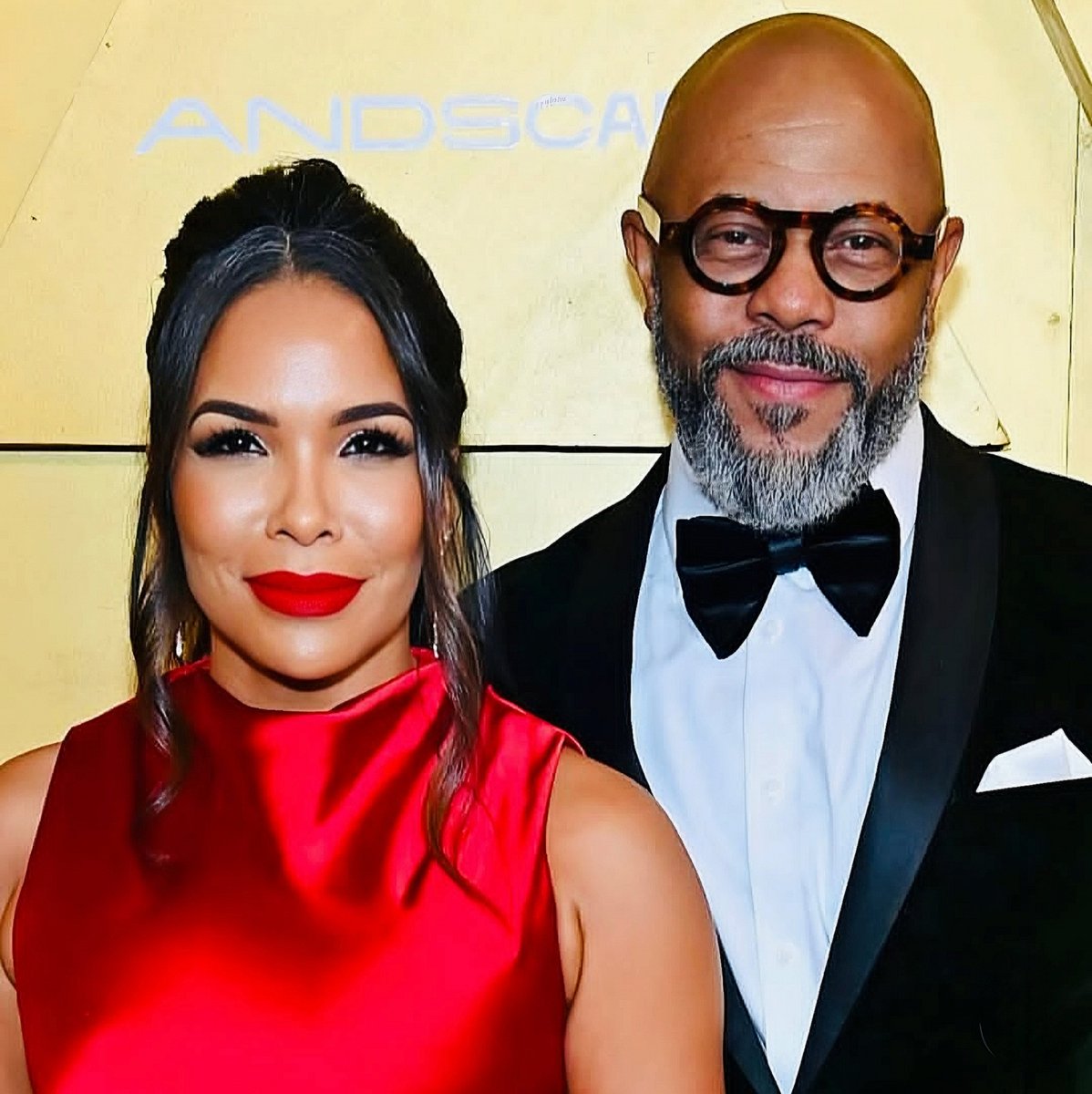 Jabz_CFC's tweet photo. Rockmond Dunbar alongside his wife, Maya Dunbar. they've been married for over 13 years. ♥️ 💍 https://t.co/NwT4IMTi07