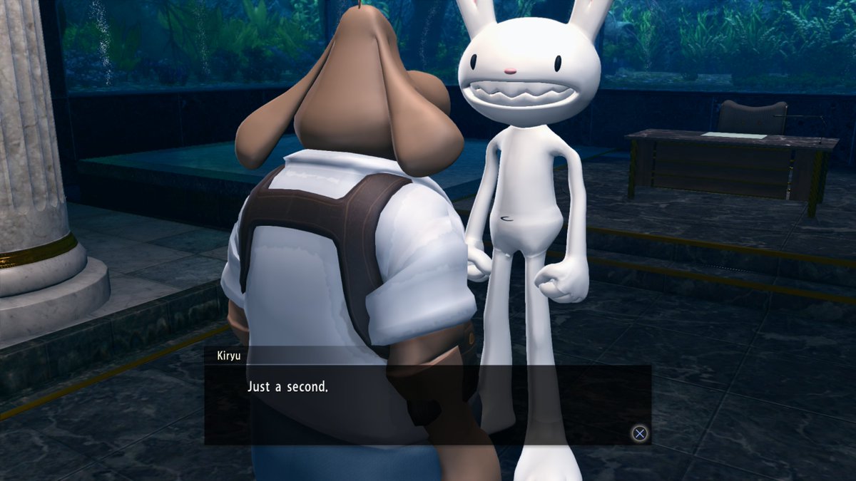 B1ggest_Chungus's tweet photo. Putting Sam and Max in Yakuza 2 was one of the silliest things i've ever done lmao. I love having free will. #yakuzalikeadragon #samandmax #SamandMaxfreelancepolice https://t.co/T9A2Mu3vri
