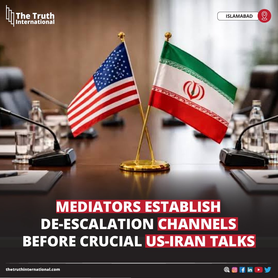 ttimagazine's tweet photo. Mediators Establish De-Escalation Channels Before Crucial US-Iran Talks
FIND MORE: https://t.co/psWbSO7J1s
#Mediators #Establish #DeEscalation #Channels #Crucial #USIran #Talks #TTI https://t.co/KSCfGvQals