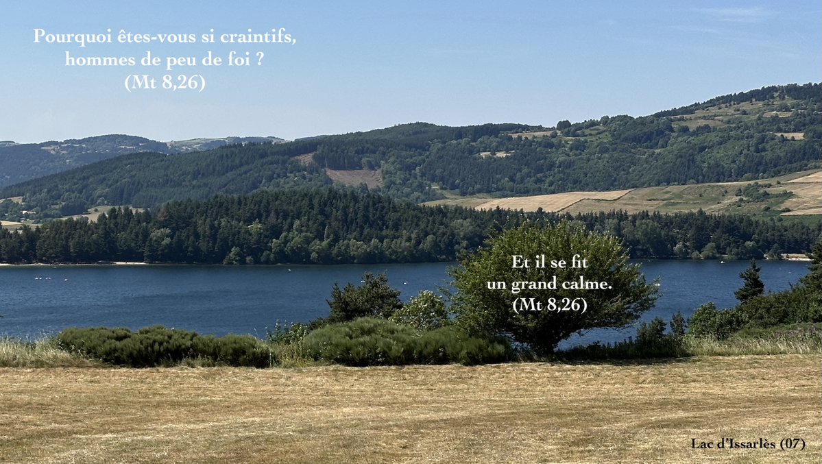 mgrgiraud's tweet photo. Mt 8,26 « Pourquoi êtes-vous si craintifs, hommes de peu de foi ? » #lectio Quand la peur frappe à la porte, notre foi peut la faire fuir. Le Christ peut nous donner du courage, même si les dangers demeurent et même s’il dort au fond de nous. https://t.co/V0NY6JBvtQ