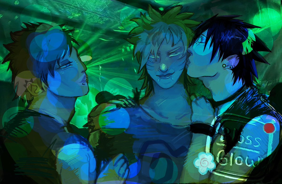 blossglow01's tweet photo. #Sasunaru with Gaara? 👀🏳️‍🌈
(Those two yearning for Naruto fr) https://t.co/5pBXlm0npG