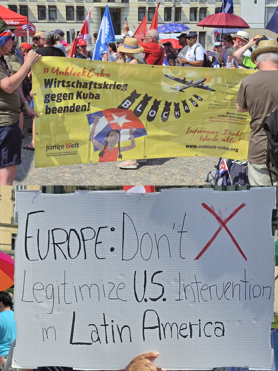 DKPBerlin's tweet photo. #unblockcuba #cubasi #cuba https://t.co/h7DmxGWHLC
