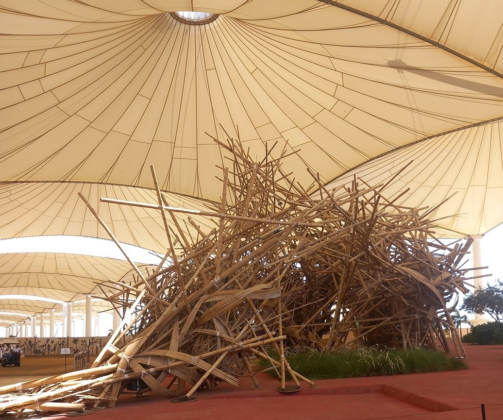 ReneePfister's tweet photo. Islamic Arts Biennale Jeddah, 2025 

A little than more than a year I worked at the Islamic Arts Biennale in Jeddah. 
Here are some images of the outdoor installations: Asim Waquif, Imran Qureshi, Louis Guillaume, Lucia Koch. https://t.co/1cCldrwN0V