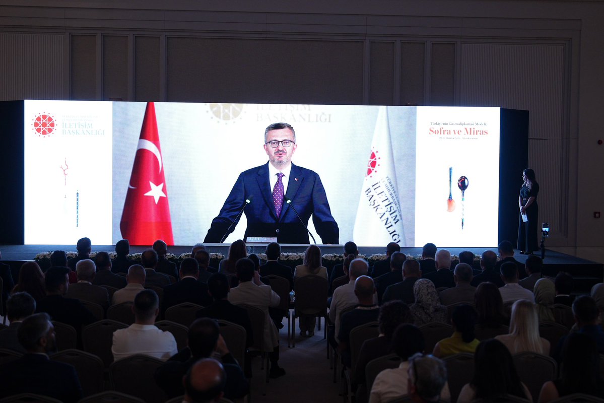 iletisim's tweet photo. Cumhurbaşkanlığı İletişim Başkanlığımız tarafından düzenlenen "Türkiye'nin Gastrodiplomasi Modeli: Sofra ve Miras" programının üçüncüsü Afyonkarahisar'da başladı.

https://t.co/GHiNy2tLpP https://t.co/YuAOkVQic0