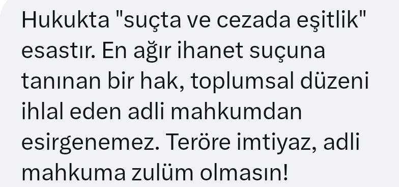esra_atmc's tweet photo. @GulsoySeydi Milyonların TalebiEşitAF
Terörsüz Türkiye
#ÖzelDeğilEşitYasa
#HerkeseİkinciŞans
@RTErdogan @Akparti https://t.co/qrydfpbSNg