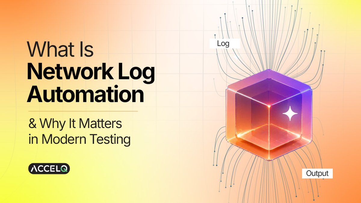 ACCELQ's tweet photo. Your API tests passed.

Your CI/CD pipeline stayed green.

Production still failed.

Why? Because traditional tests validate outcomes, not how your system behaved to achieve them.

Read our blog to learn how network log automation bridges the gap: https://t.co/wSfWq34obk https://t.co/jflqHIvdgg