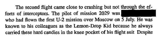 whippletom's tweet photo. TIL A U2 nearly crashed because the pilot confused a cyanide pill for lemon drops. https://t.co/hAO7hN5CmB