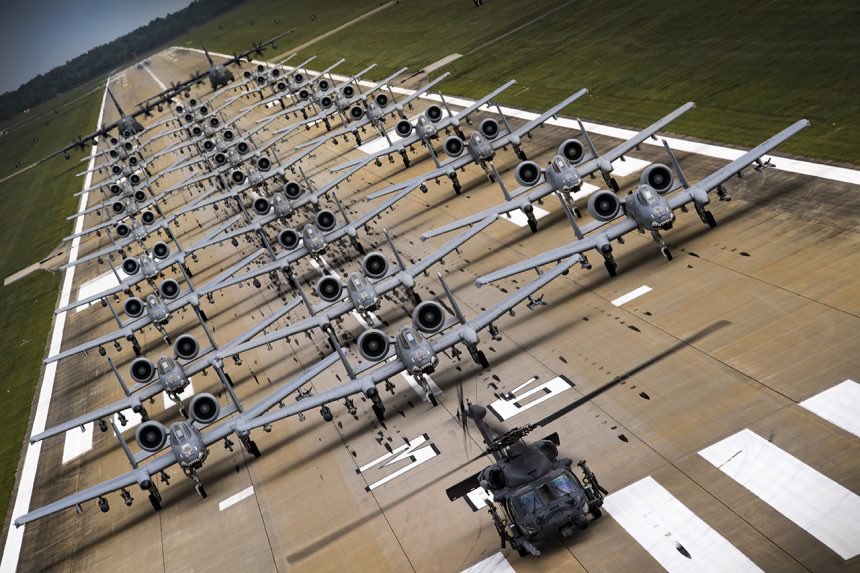 A-10 Thunderbolt II "Warthog" tweet media