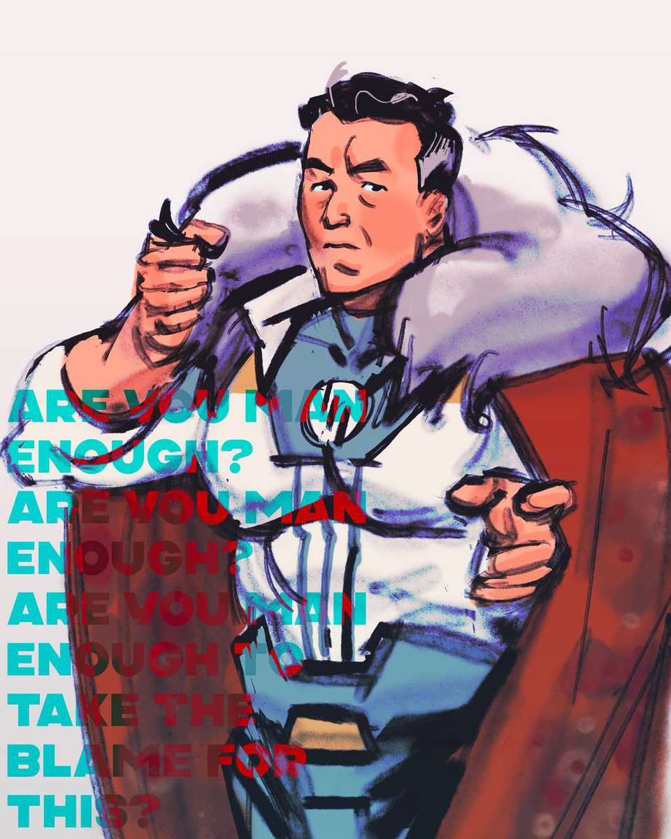 kolbasos's tweet photo. Hmm remembered I drew emperor mark some time ago… don’t think I posted ts 👀❤️ https://t.co/cdmv2CkQLd