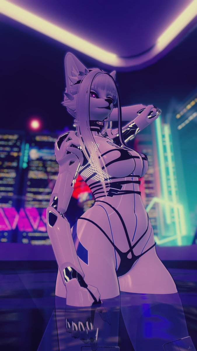 Lilypad_7's tweet photo. getting chromed out🦾💋 #vrchat #pcvr #furry #vrchatfurry ㅤㅤㅤ https://t.co/4lj0tezqgW
