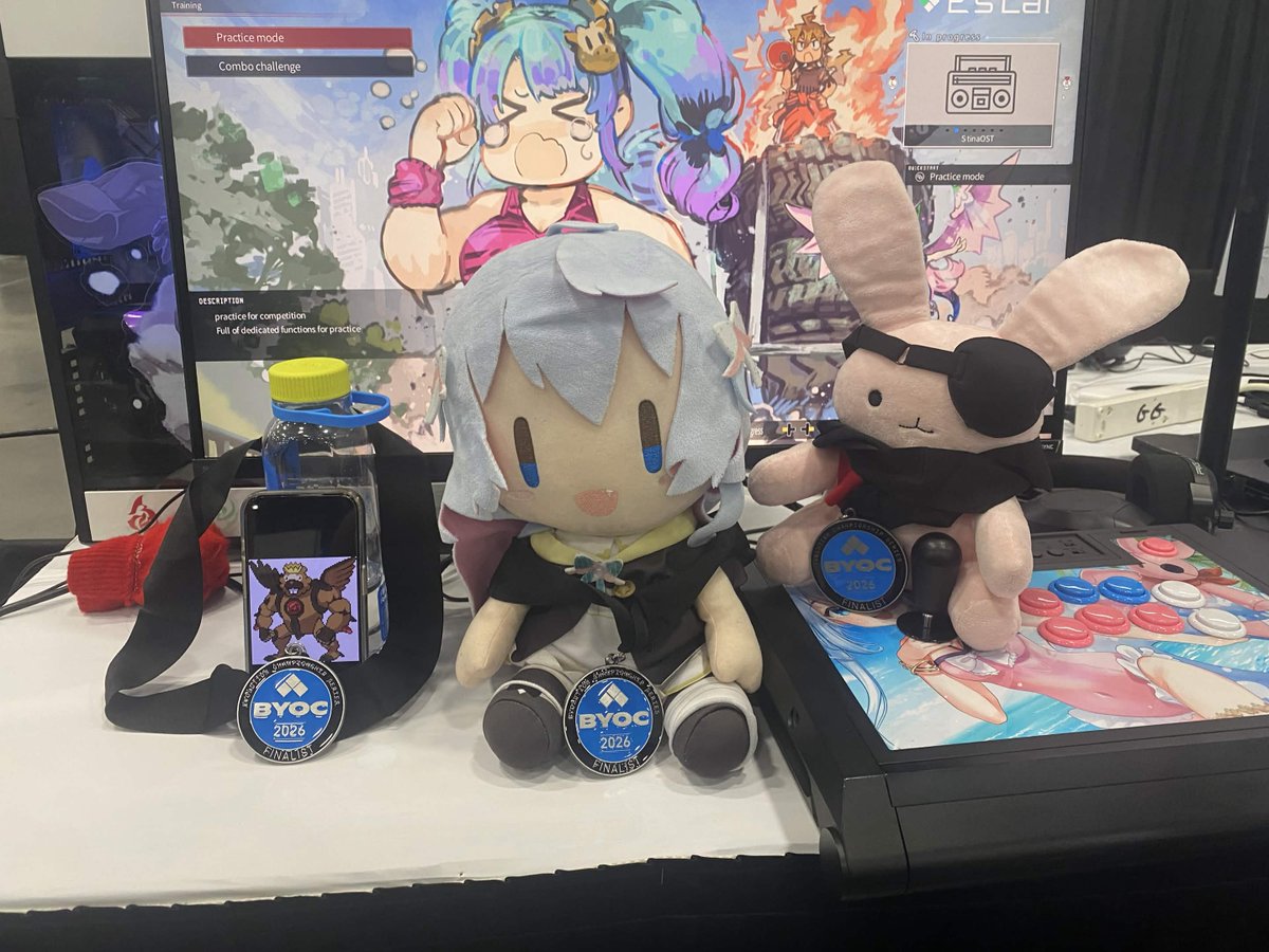 FBKuuga's tweet photo. E's Laf ++ @ EVO BYOC

Top 3:
🥇Shino
🥈PahiChannel
🥉Bidoof

Thank you to those who came to either try out the game or to compete in it!
#EsLaf2 #EVO2026 https://t.co/z4gQGk9Rlh