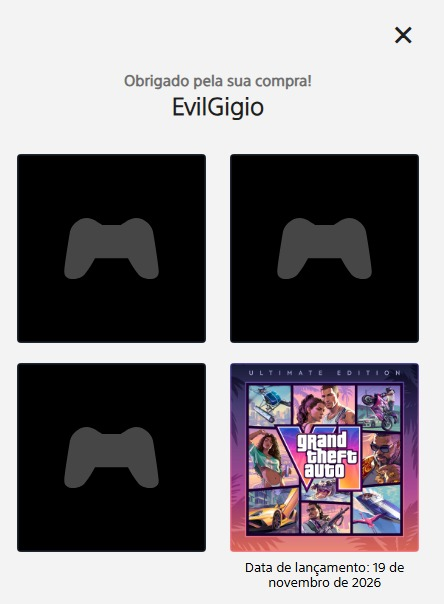 SoraValorForm's tweet photo. @SucumbaGames Só pra confirmar que eu peguei o GTA 6 mesmo:

Obrigado de novo ❤️ https://t.co/yVurYOcyG9