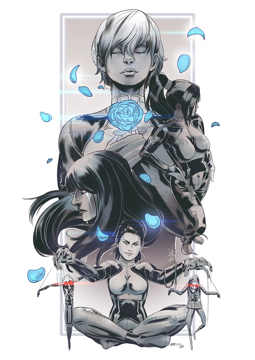 EMannLand's tweet photo. A drawing I did of the #BeautyandtheBeastUnit From #MGS4

#Metalgear #MetalGearSolid4 https://t.co/XHe1cKKH36