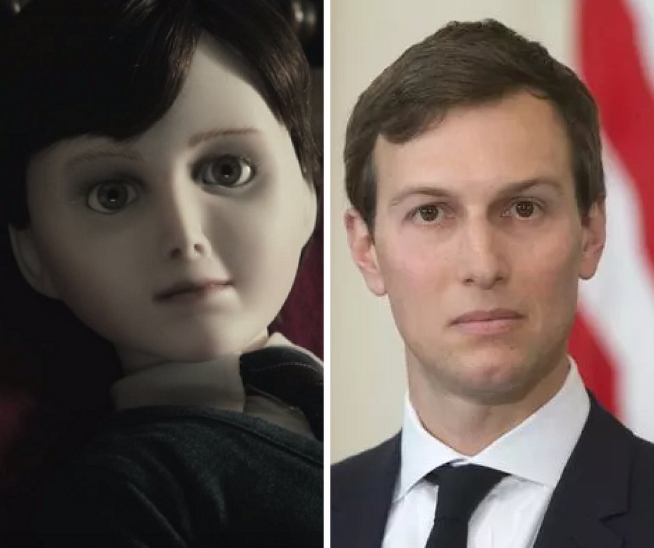 RightWingCope's tweet photo. 🚨 BREAKING: Evil doll from horror movie appointed to secure Iran peace deal. https://t.co/xKOvFNk2qg