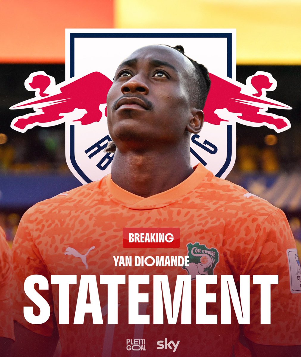 Plettigoal's tweet photo. 🚨🆕 Paris Saint-Germain are preparing their opening offer for Yan Diomande. RB Leipzig’s position remains unchanged. Boss Marcel Schäfer told BILD:

“Our clear intention is that Yan will play for RB Leipzig next year. And we won’t move away from that! We know exactly what we have in him. Of course, if Yan continues like this, the time will come when we allow him to take the next step - but not this year.”

“We hold all the cards. So, to make it clear once again: Diomande will remain an RB Leipzig player.” 🇨🇮