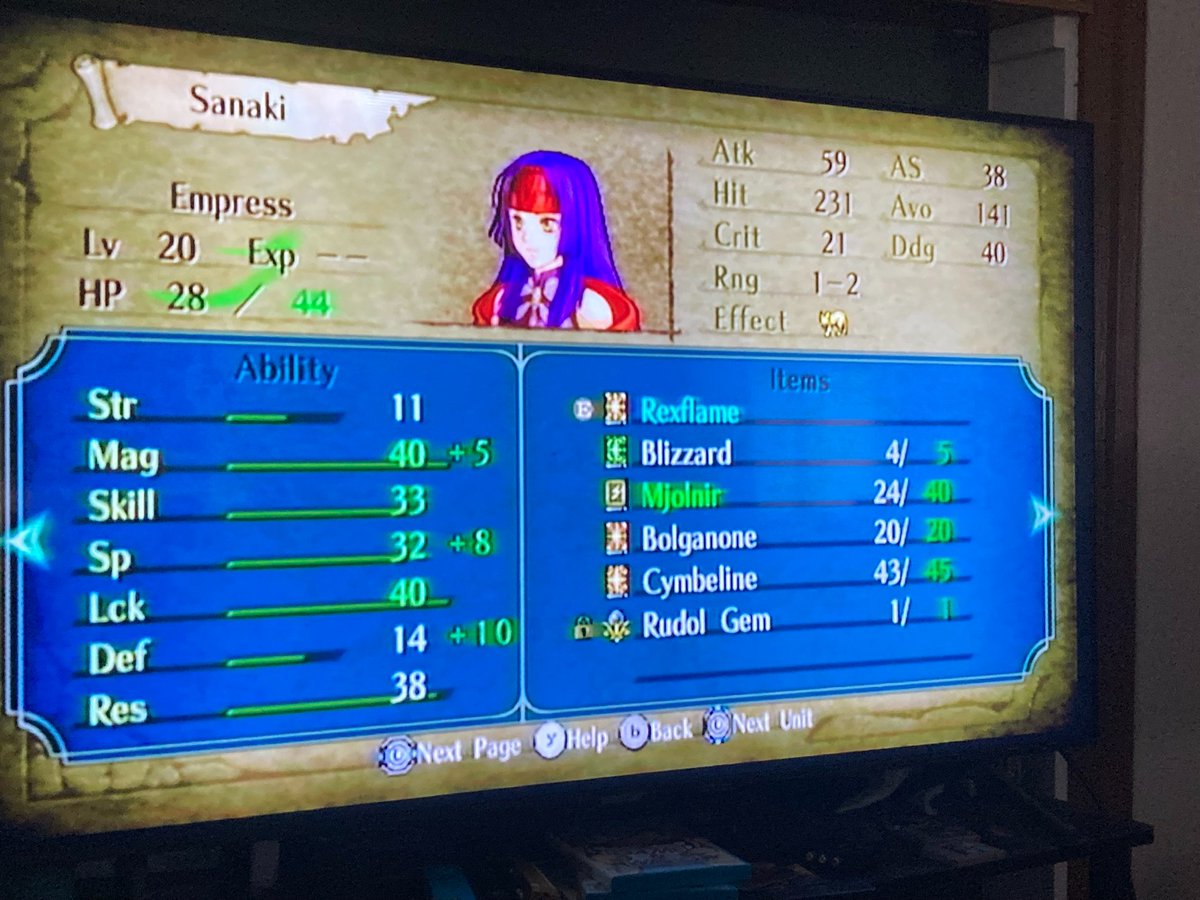 Greenthunder200's tweet photo. if your fave fe character is bad, its ok to admit it bc you, the player, can make them usable despite it and brag about how you made an awful unit the strongest in the game

its the beauty of fire emblem https://t.co/KfT6InBvxZ