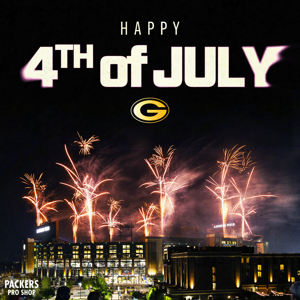 packersproshop's tweet photo. Happy 4th of July, Packers fans! ❤️💙 https://t.co/g7s5C3kWuS