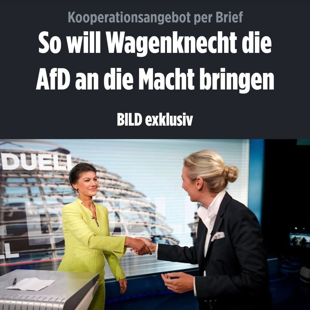 EnrikoKowsky's tweet photo. Liebe #AfD ich habe eine GROßE BITTE!!!!!!!
Lehnt jegliche Zusammenarbeit mit dieser Person #SahraWagenknecht ab!!!!! Bietet Ihr keinerlei Bühne oder gar Vertrauen. Sie wird bei der erstbesten Gelegenheit euch in den Rücken fallen und Verraten! Es ist an der Zeit diese Frau in die politische Bedeutungslosigkeit zu befördern! In der #AfD gibt es derzeit genügend U-Boote die euch schaden, diese Frau braucht kein Mensch! #KeineMachtDenKommunisten @all